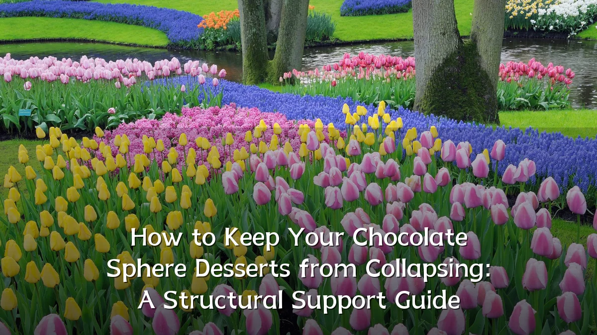 How to Keep Your Chocolate Sphere Desserts from Collapsing: A Structural Support Guide