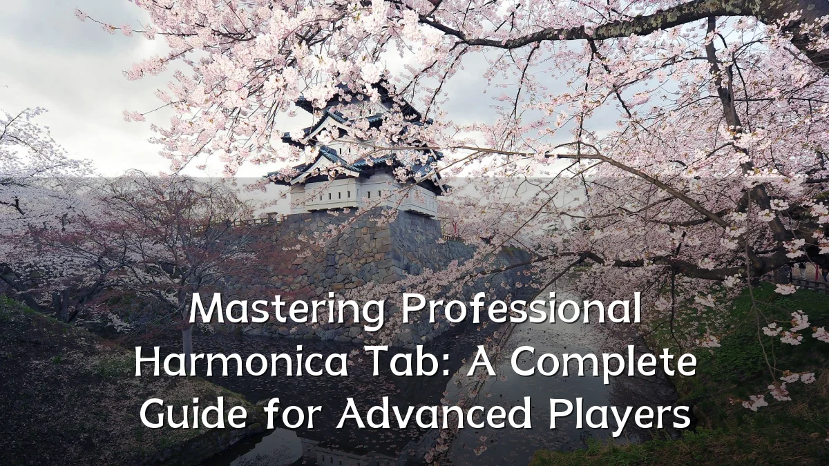 Mastering Professional Harmonica Tab: A Complete Guide for Advanced Players