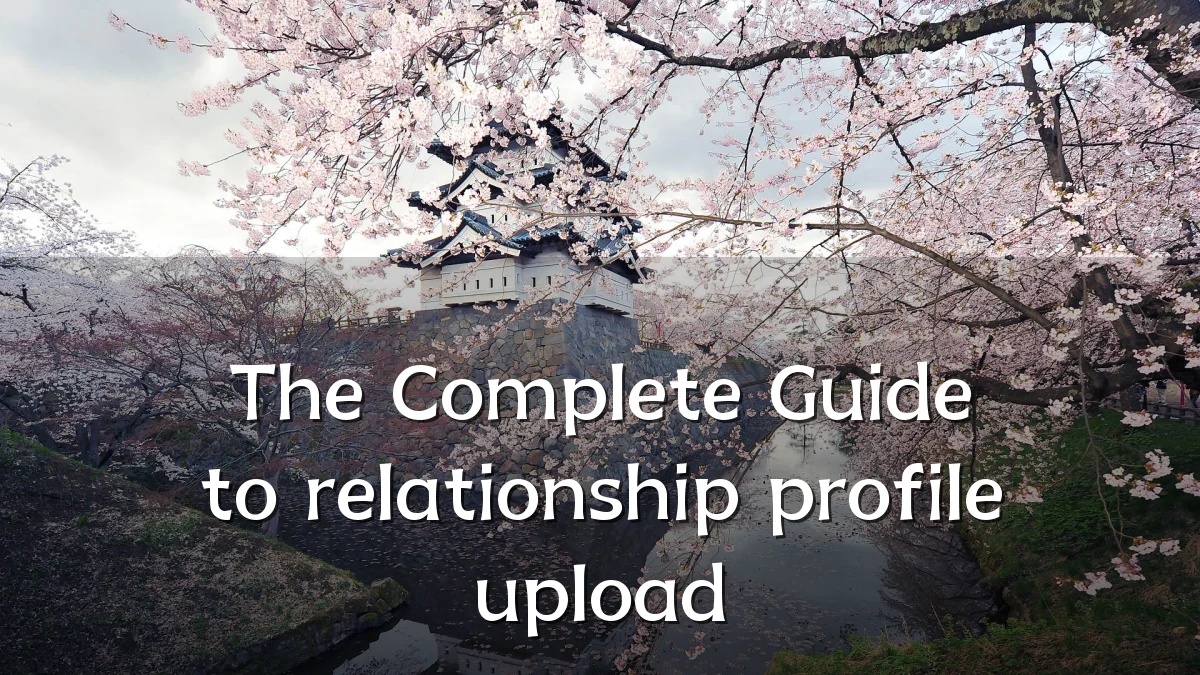 The Complete Guide to relationship profile upload
