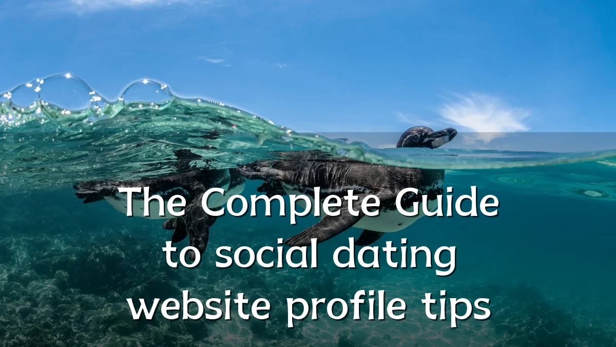 The Complete Guide to social dating website profile tips