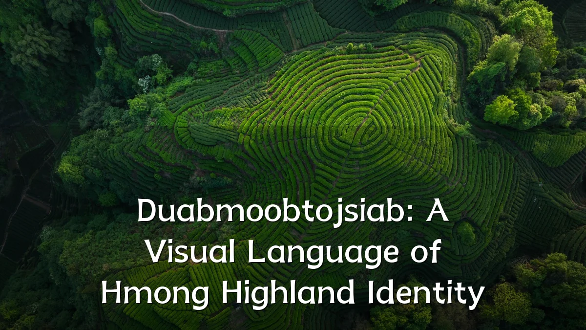 Duabmoobtojsiab: A Visual Language of Hmong Highland Identity