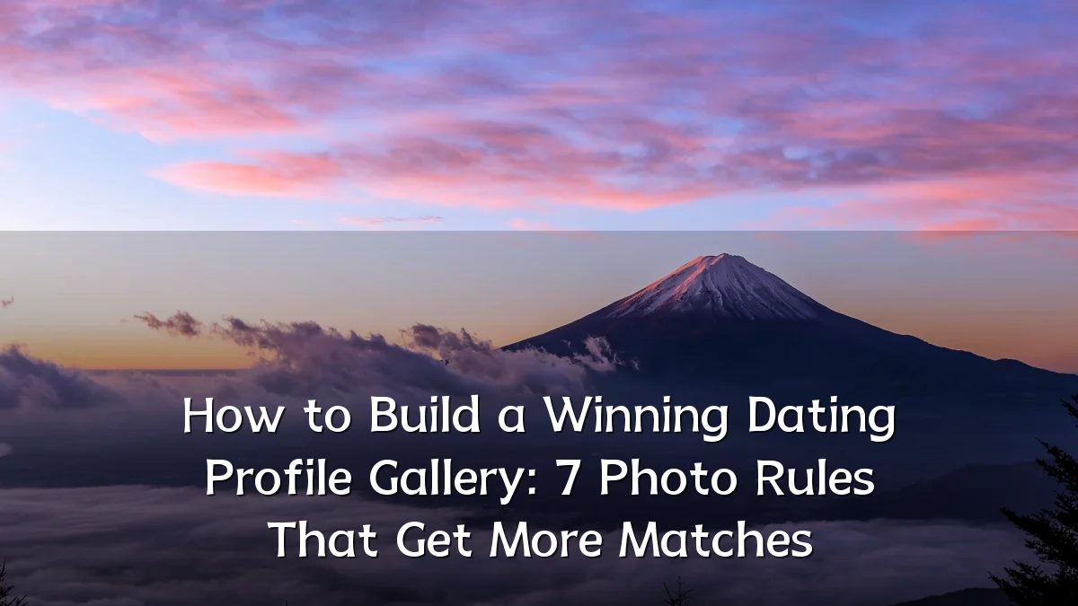How to Build a Winning Dating Profile Gallery: 7 Photo Rules That Get More Matches