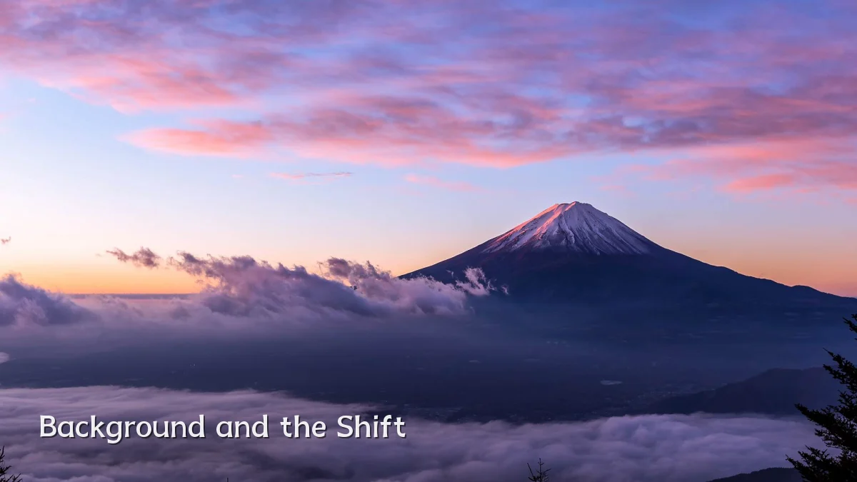 Background and the Shift