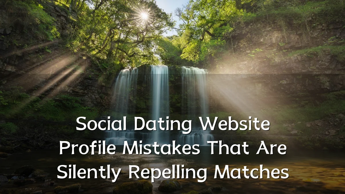 Social Dating Website Profile Mistakes That Are Silently Repelling Matches