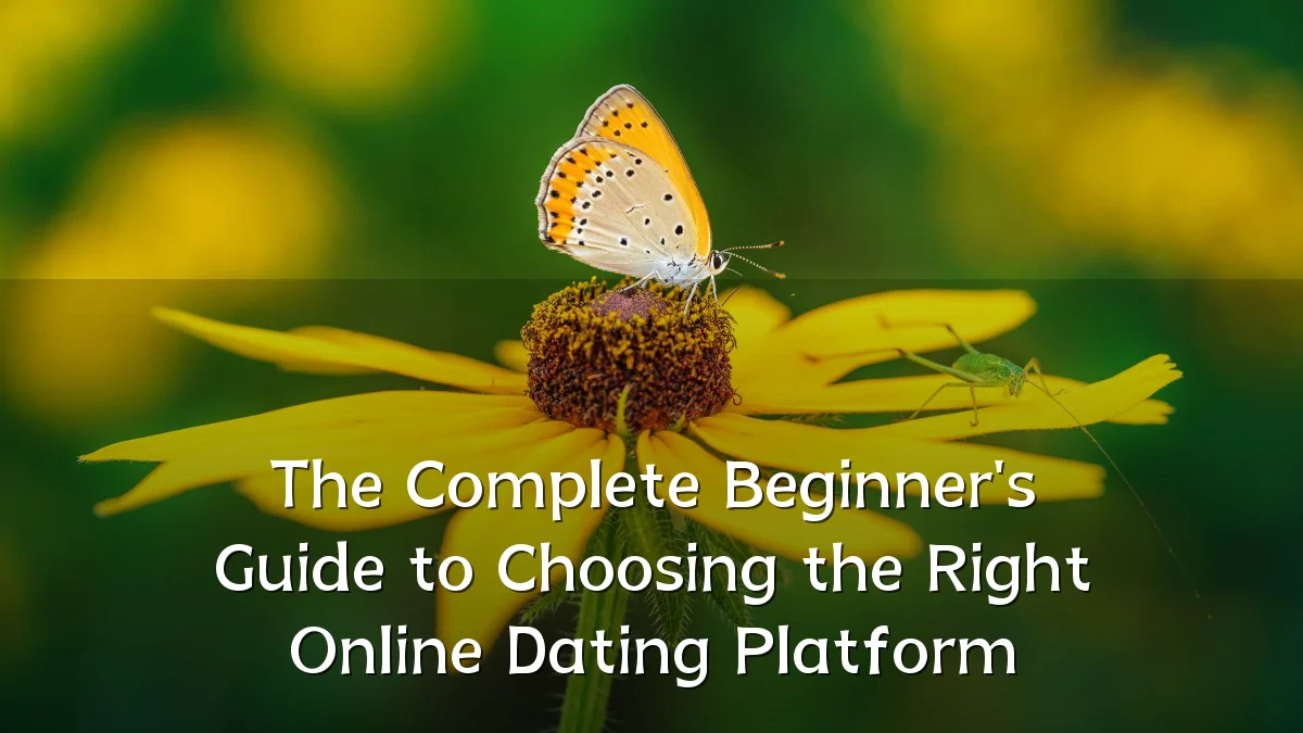 The Complete Beginner's Guide to Choosing the Right Online Dating Platform
