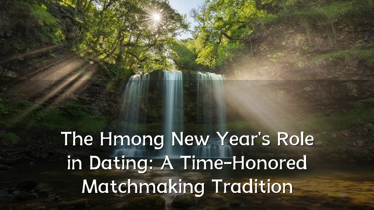The Hmong New Year's Role in Dating: A Time-Honored Matchmaking Tradition