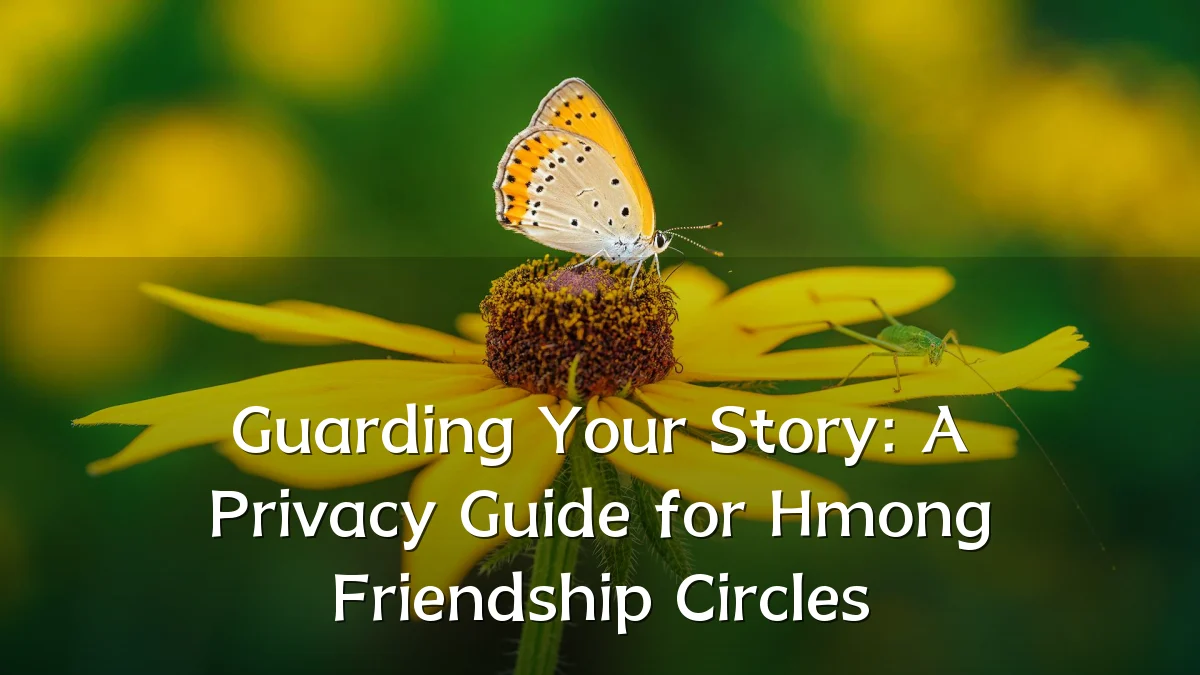 Guarding Your Story: A Privacy Guide for Hmong Friendship Circles