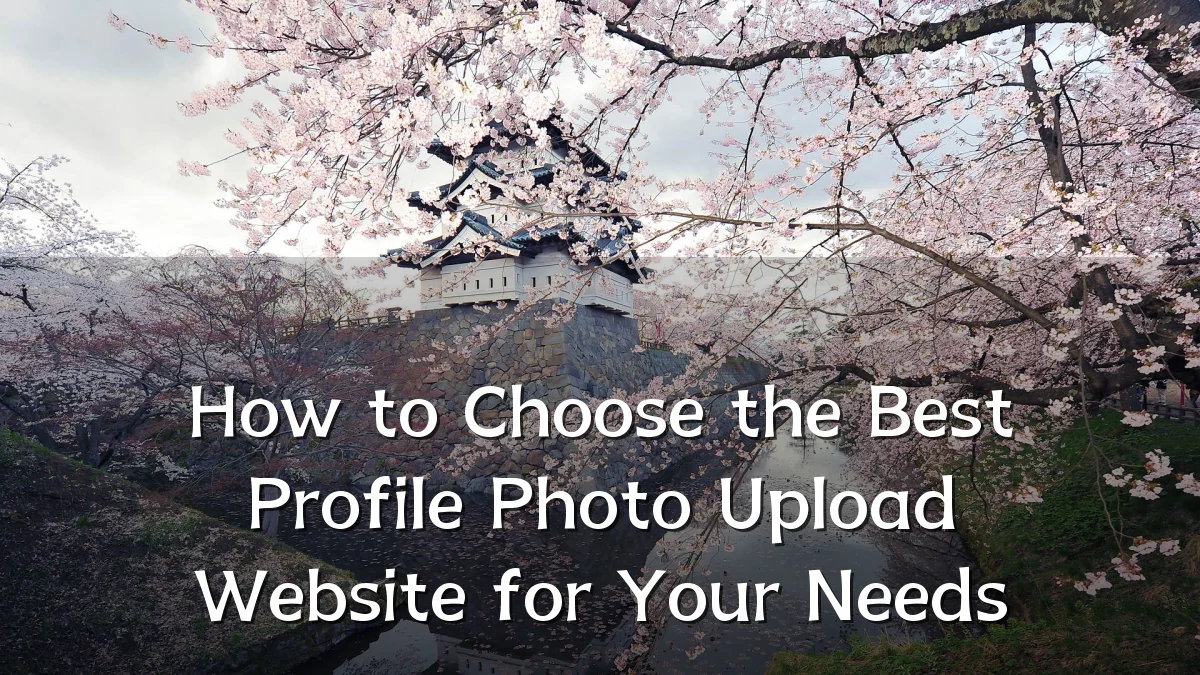 How to Choose the Best Profile Photo Upload Website for Your Needs