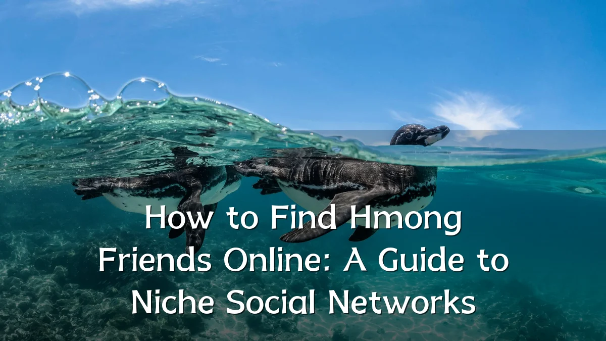 How to Find Hmong Friends Online: A Guide to Niche Social Networks