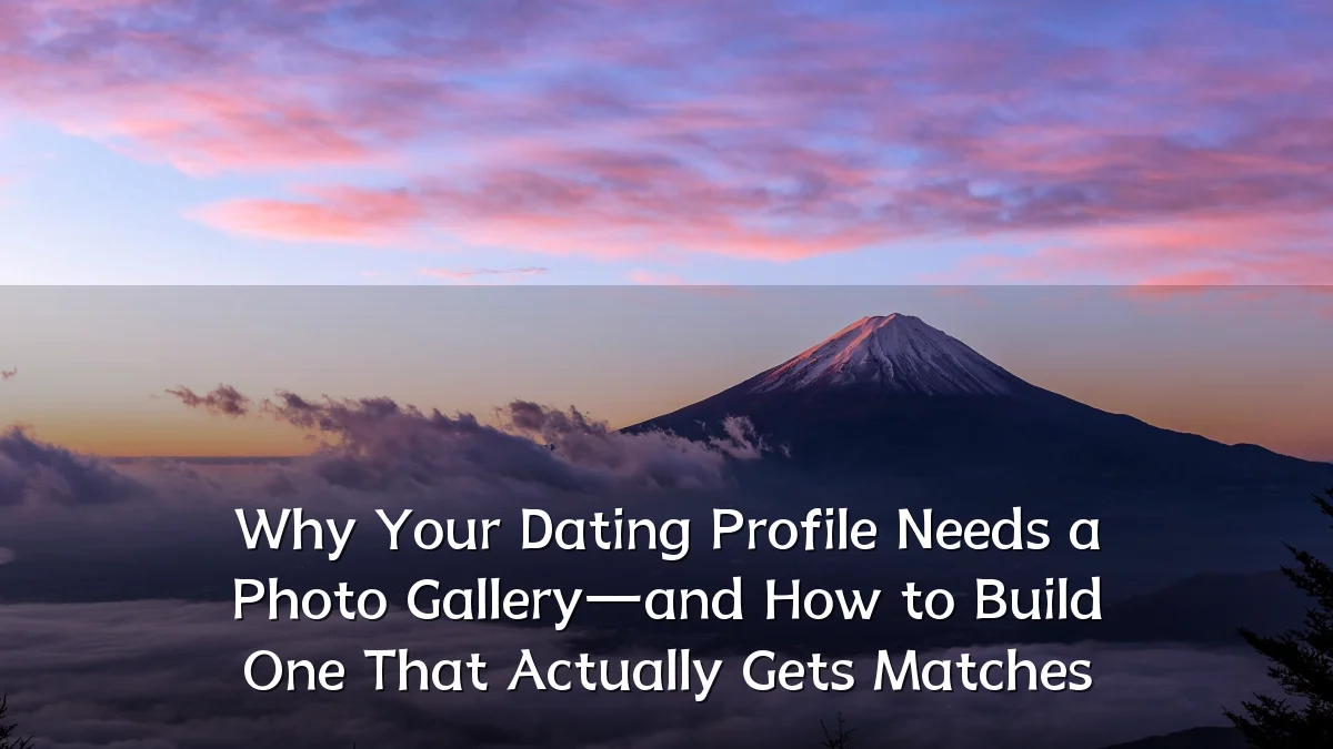 Why Your Dating Profile Needs a Photo Gallery—and How to Build One That Actually Gets Matches